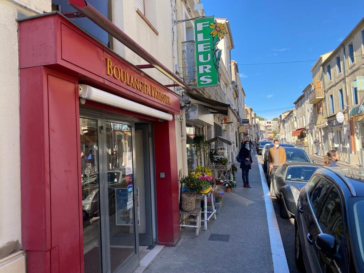 Superbe Appartement Climatise Avec Patio Montpellier Eksteriør bilde